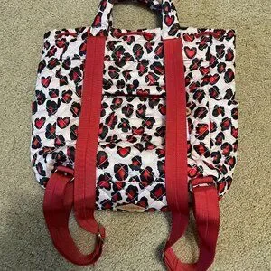 MZ Wallace Small Metro Convertible Backpack Heart Leopard Print MZ Wallace | Bags | Mz Wallace Small Metro Convertible  main image 4